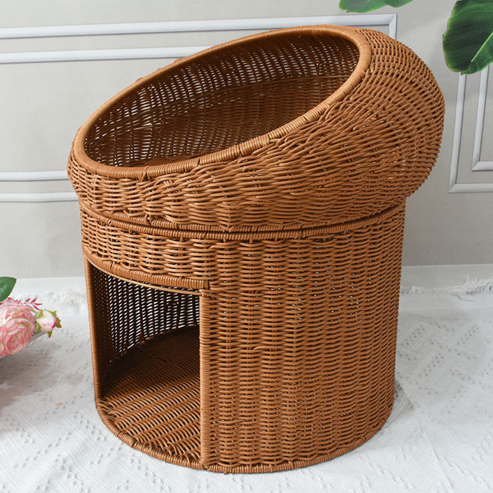 Decorative Woven Stool Kalsten
