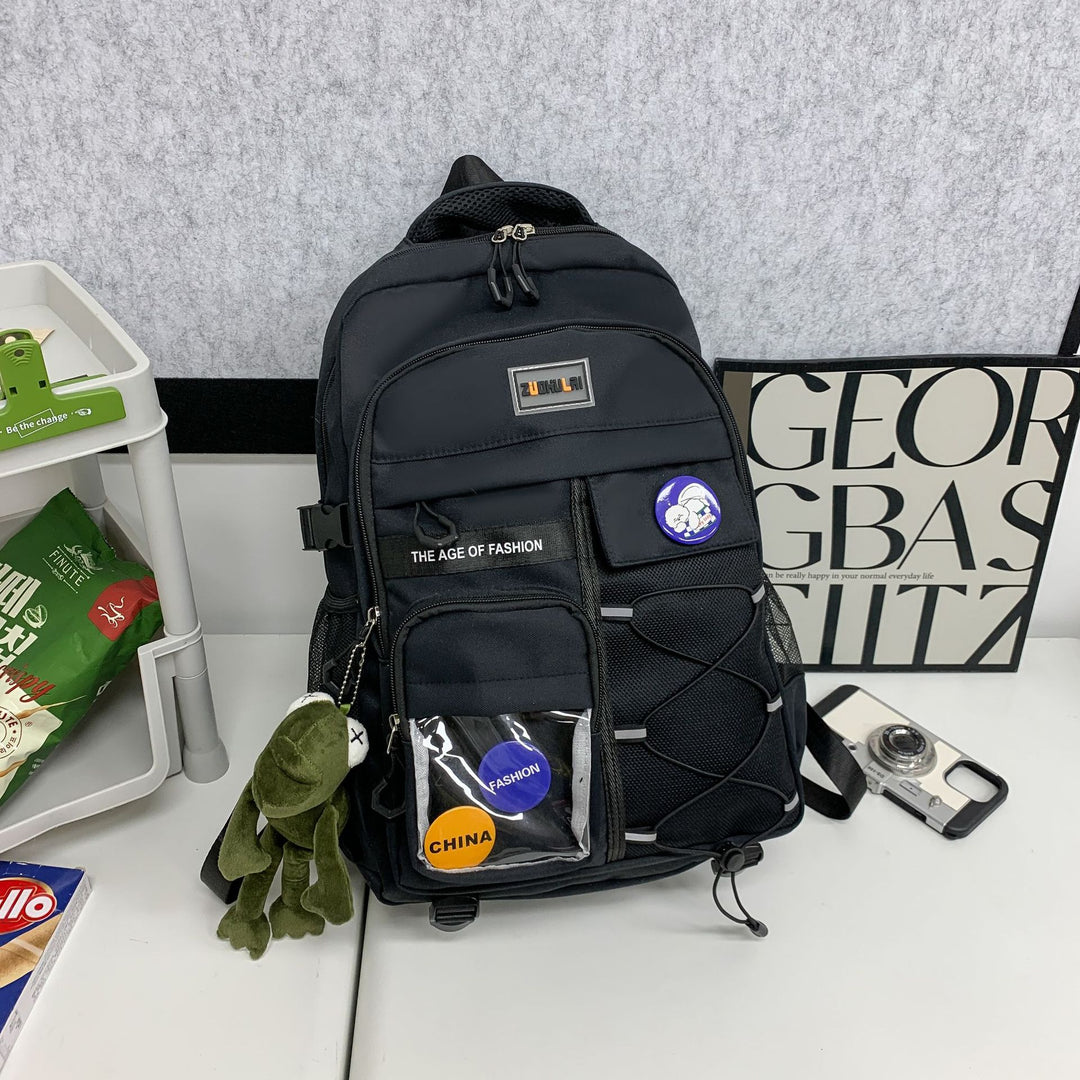 Multi-Compartment Fashion Backpack