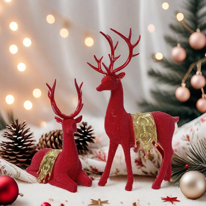 Elegant decorative figure of a majestic red deer Kalsten