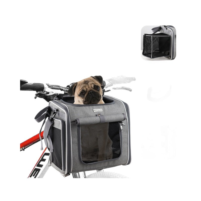ventilated collapsible pet carrier backpack with reinforced frame Kalsten