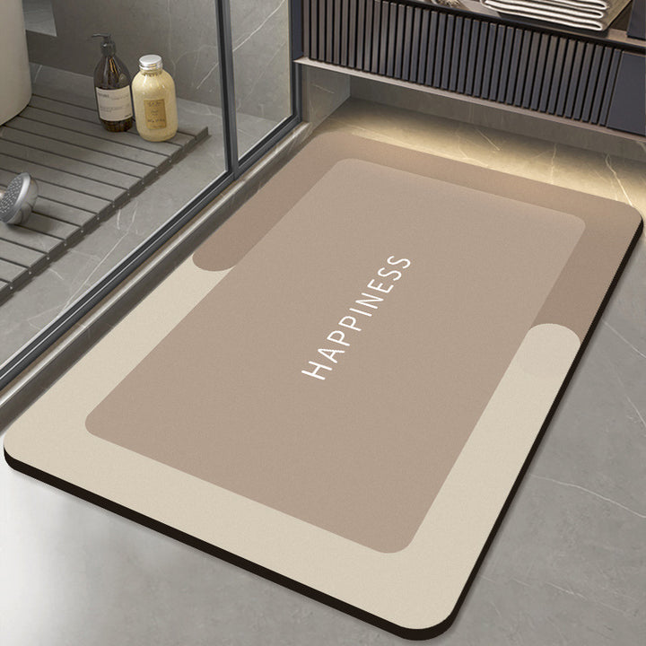 Contemporary Decorative Bath Mat Kalsten