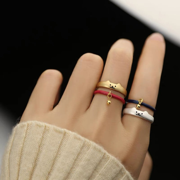 Cute Animal Paw Ring Set Kalsten