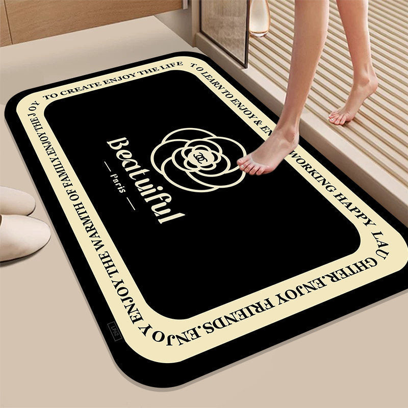 Absorbent Bathroom Mat Kalsten