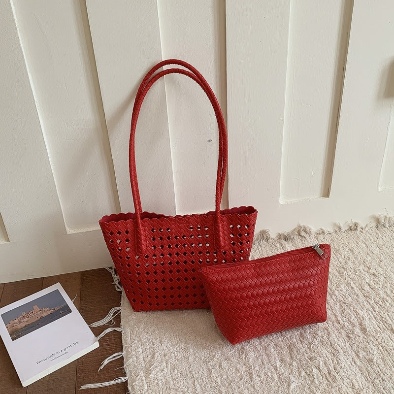 Chic Handwoven Tote Bag