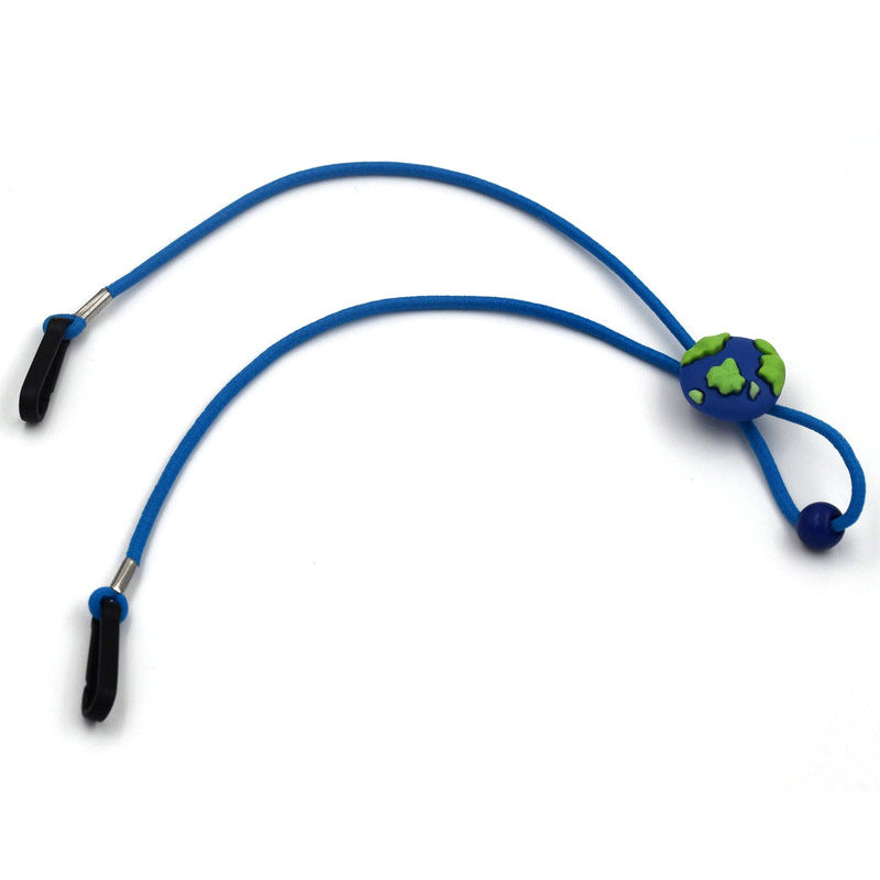 Adjustable Eyewear Retainer with Decorative Bead Kalsten