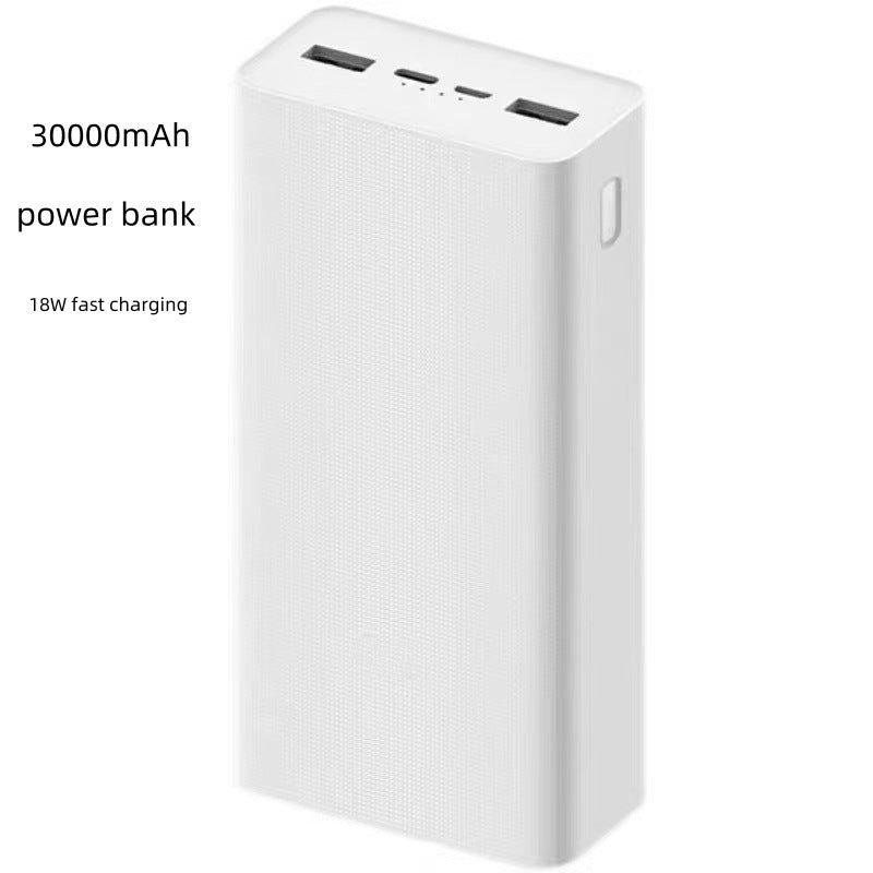 High-capacity USB-C portable power bank with dual USB-A fast-charge ports and LED indicators Kalsten