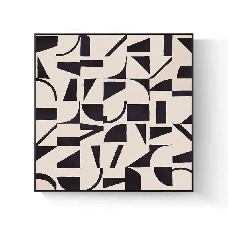Abstract Brushstroke Canvas Wall Art