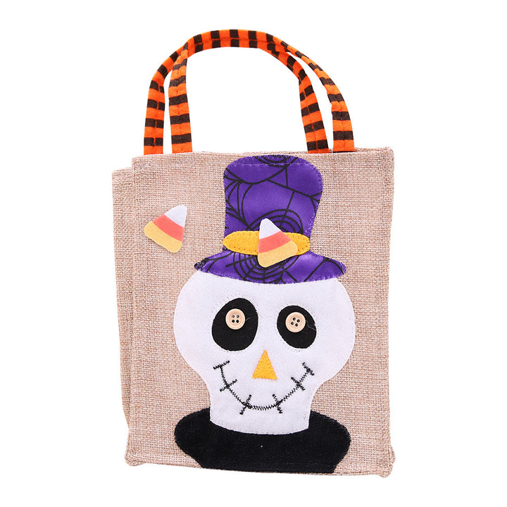 Halloween tote bag with witch design