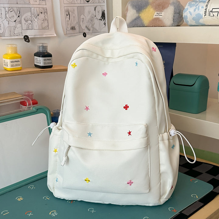 Casual Embroidered Star Backpack Kalsten