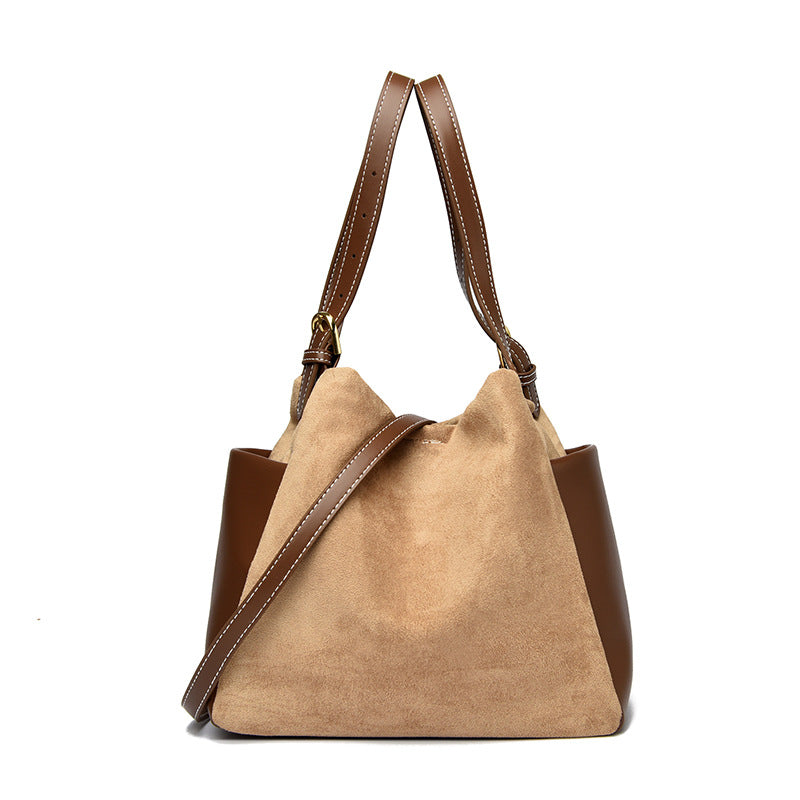 Suede Bucket Handbag Kalsten