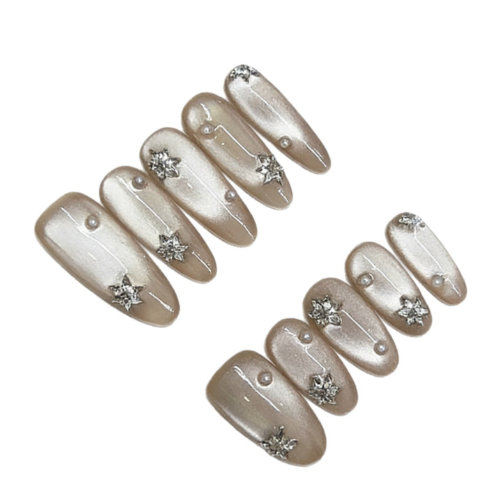Floral Engagement Press-On Nail Set Kalsten
