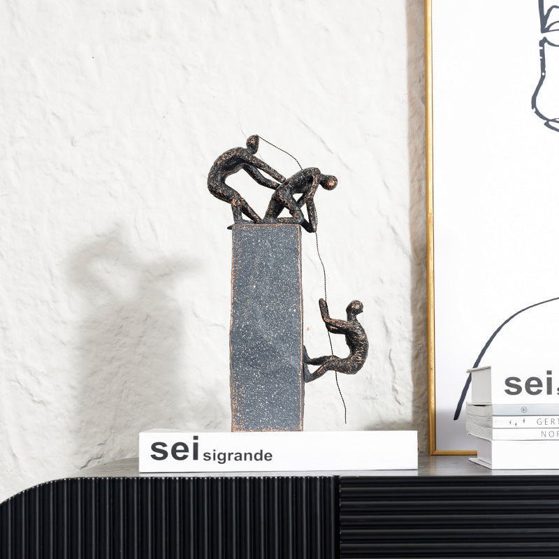 Decorative Climbing Figure