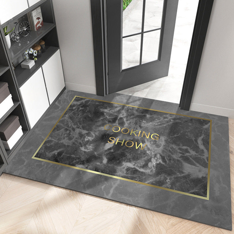 Elegant Abstract Design Floor Mat