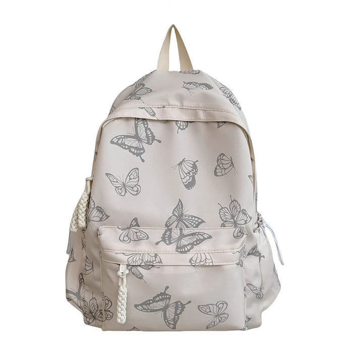 Elegant Butterfly Print Backpack Kalsten
