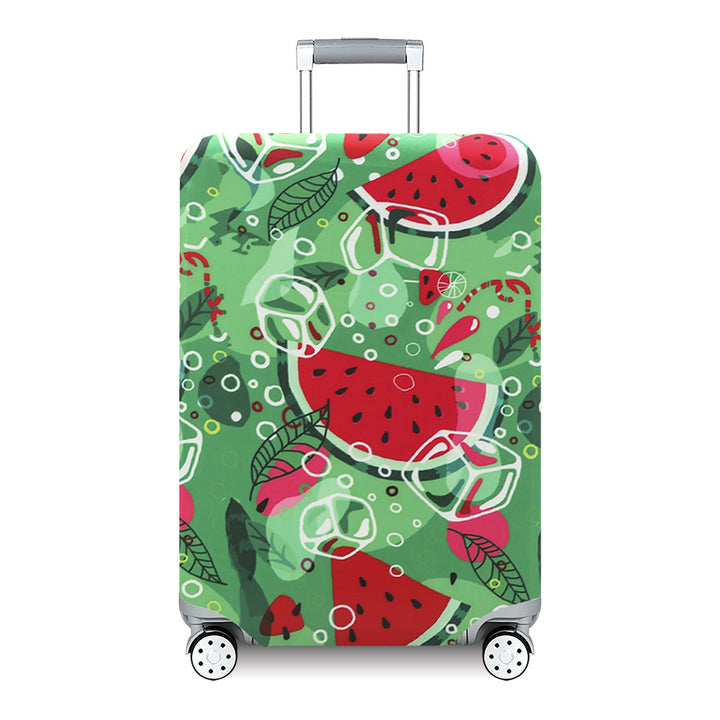 Women's Hard Shell Suitcase with Exotic Plant Pattern Kalsten