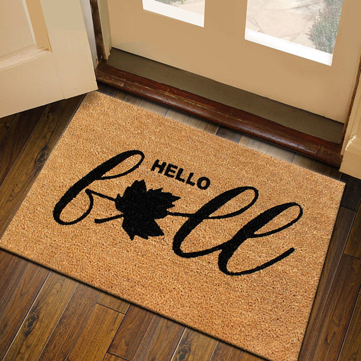 Personalized Holiday Welcome Mat Kalsten