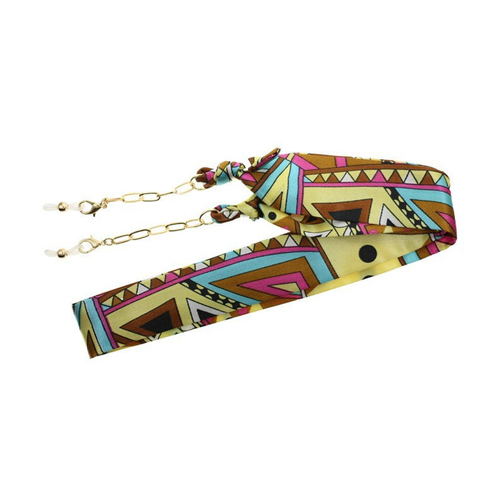 Floral Silk Eyewear Chain Kalsten