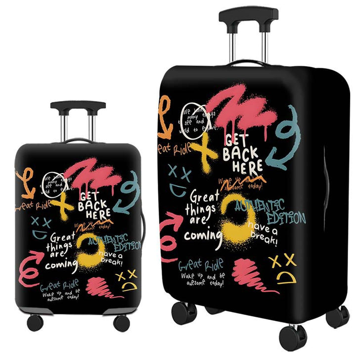 Women's suitcase with unique art design Kalsten