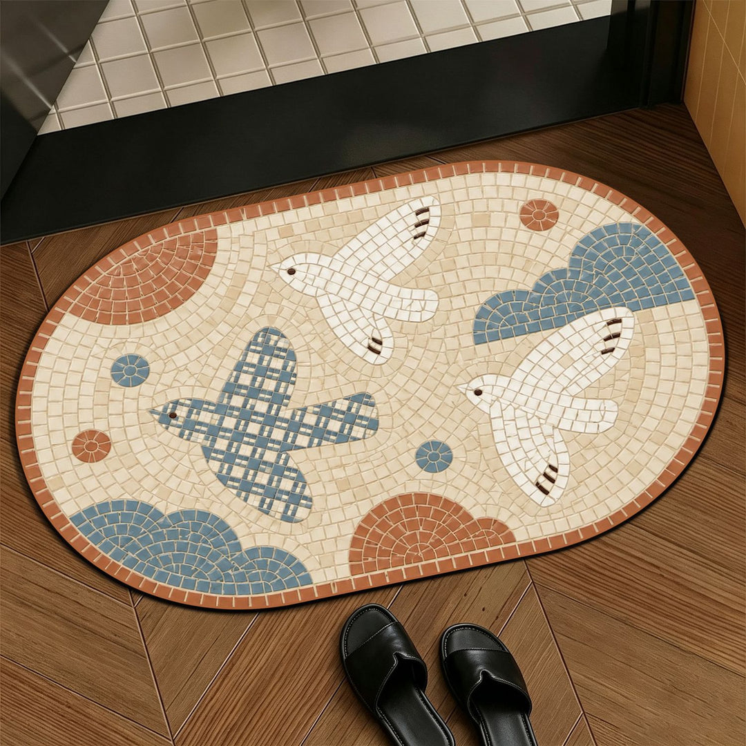 Mosaic Decorative Entrance Mat