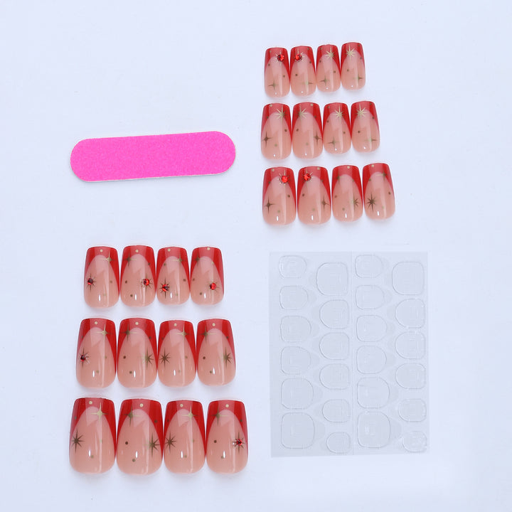 Nail set with glamorous accents Kalsten