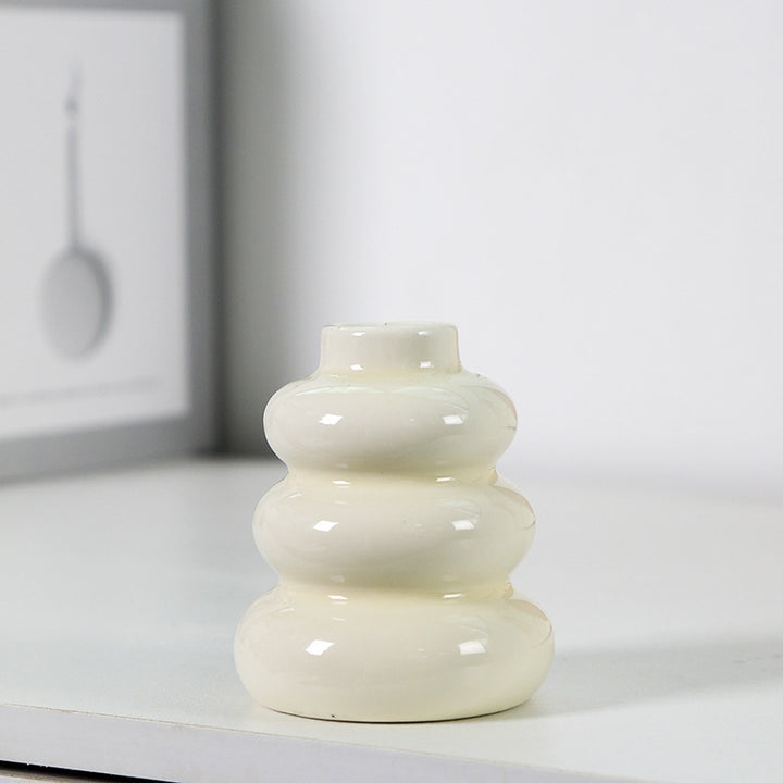 Decorative Ceramic Flower Bud Holder Kalsten