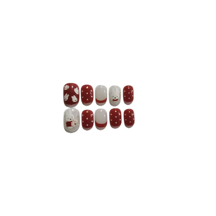 Thematic Character Press-On Nail Art Kalsten