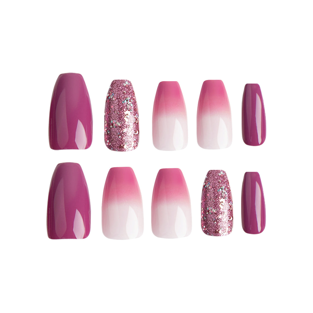 Nail Art with Glitter Effects Kalsten