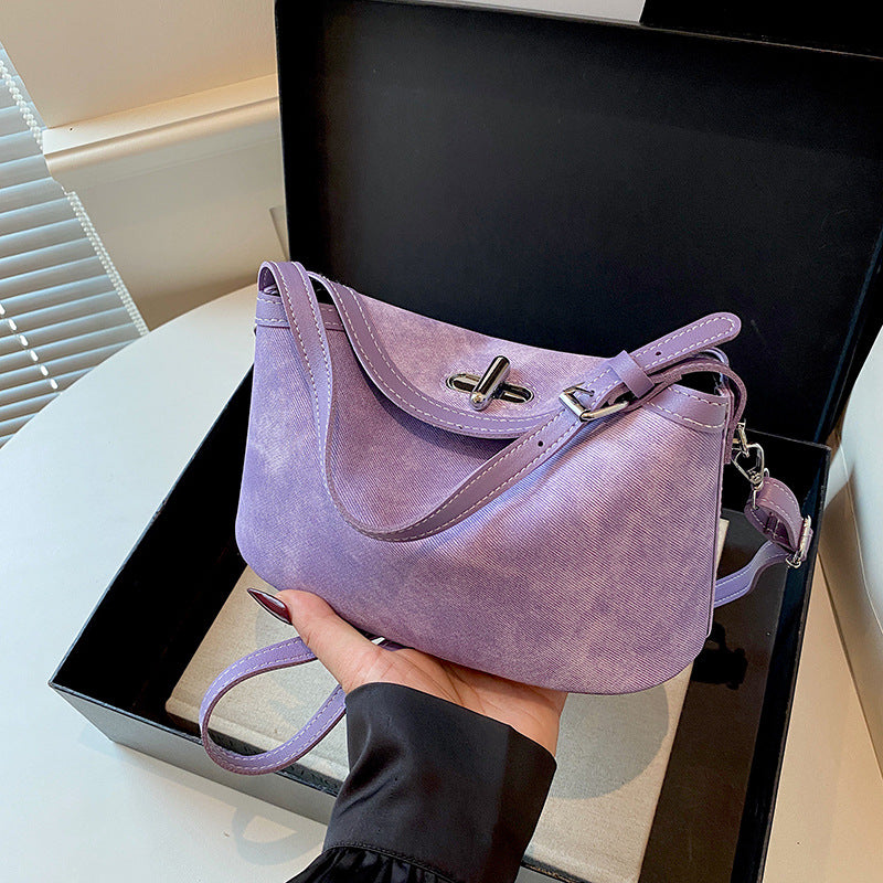 WoStylish Vintage Suede Hobo Bag Kalsten