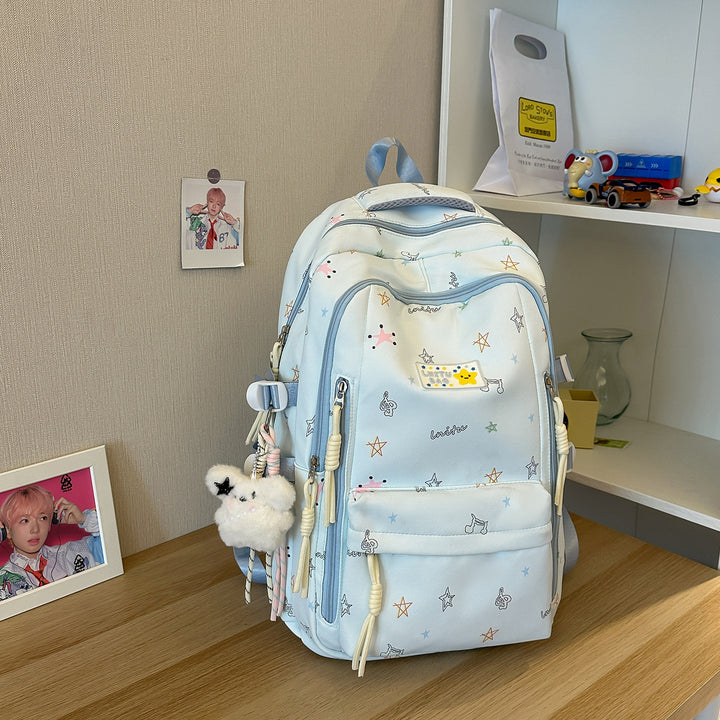 Playful Polka Dot School Backpack Kalsten