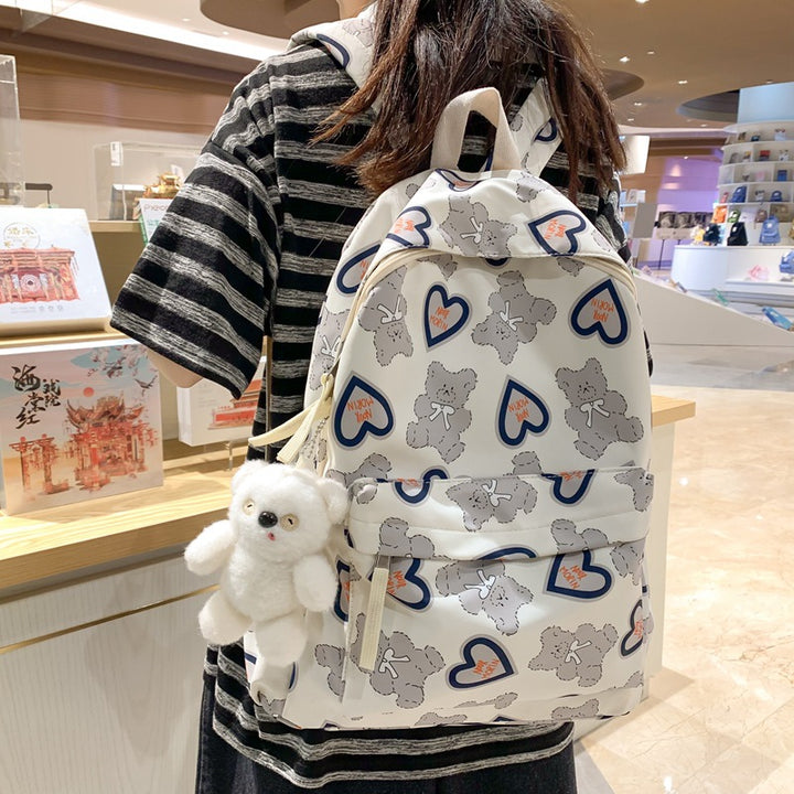 Cute Teddy Bear-Themed Backpack
