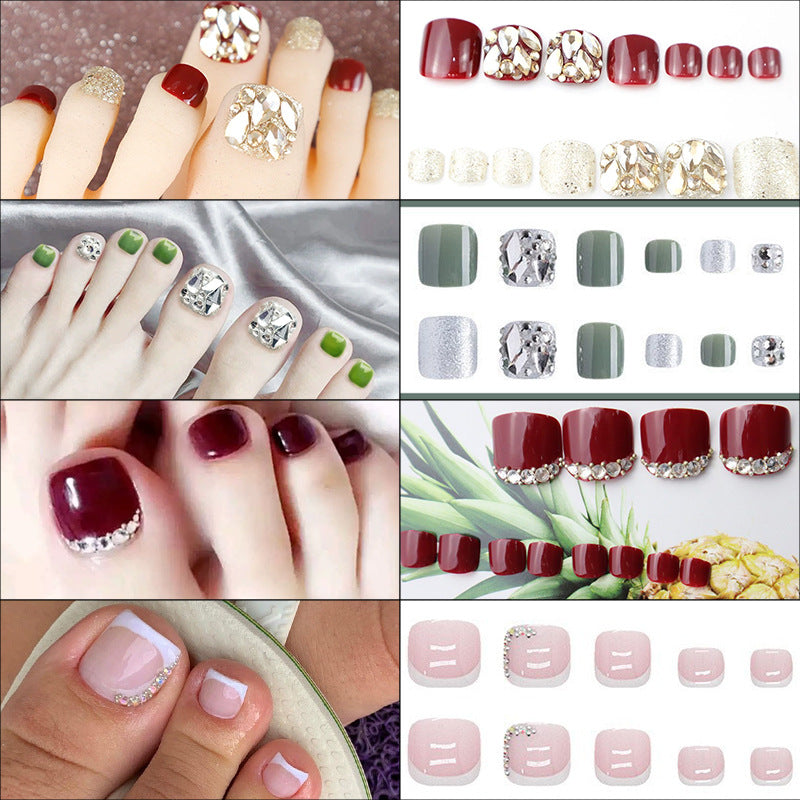 Premium Decorative Press-On Nail Set Kalsten