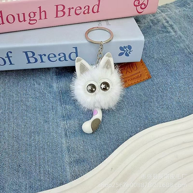 Cute Plush Cat Keychain Accessory Kalsten
