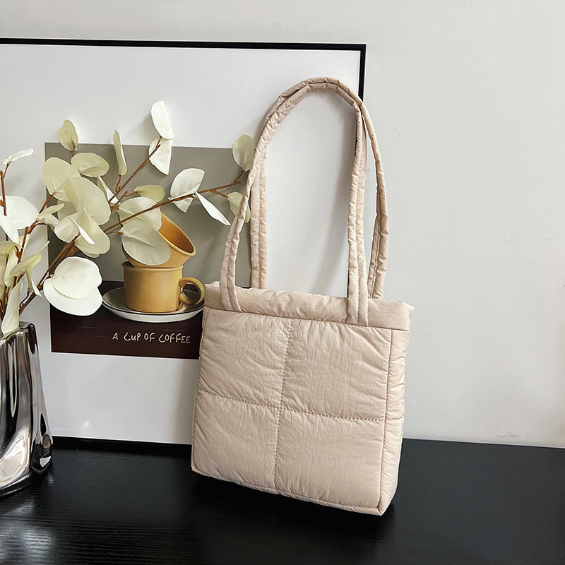 Stylish Quilted Tote Bag Kalsten