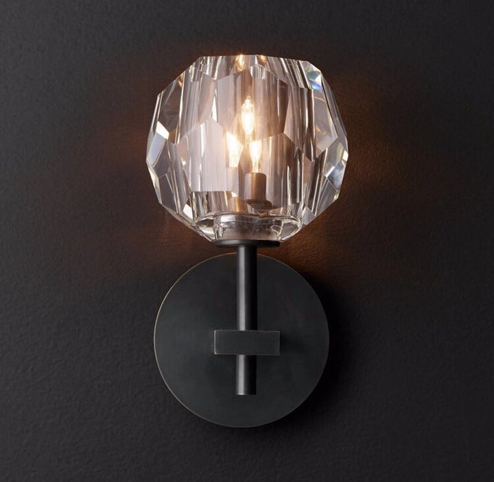 Elegant Crystal Wall Sconce