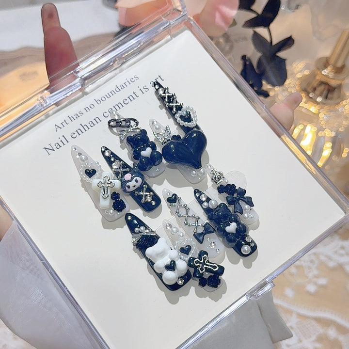 Creative 3D Thematic Nail Art Set