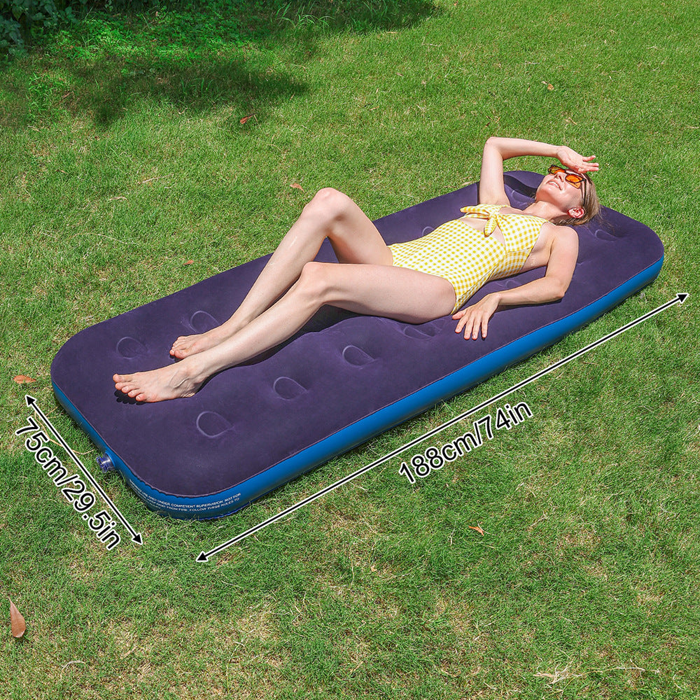 Women's Comfortable Inflatable Lounge Chair with Soft Surface Material Kalsten