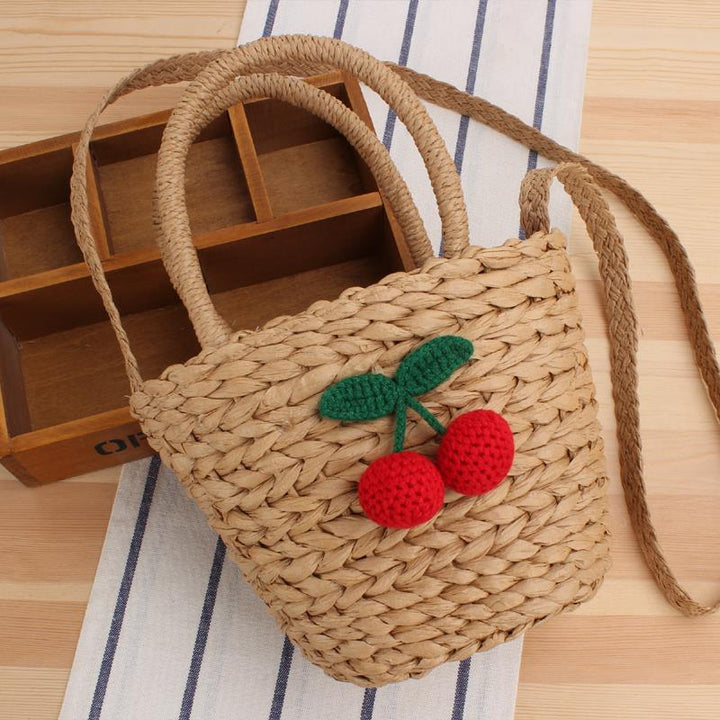 Handbag with Fruity Crochet Motif Kalsten