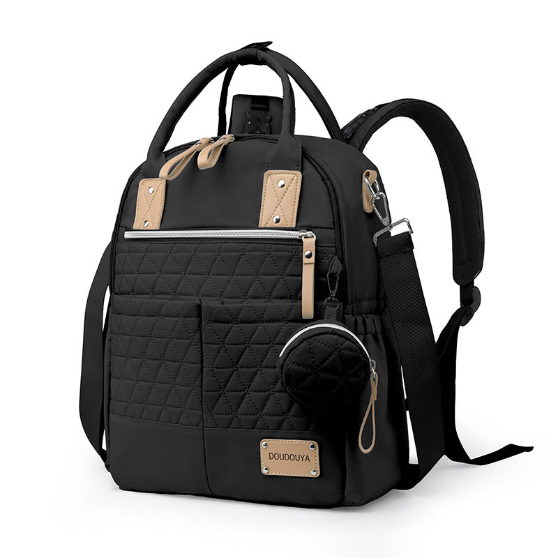 Quilted Multi-Function Backpack Kalsten