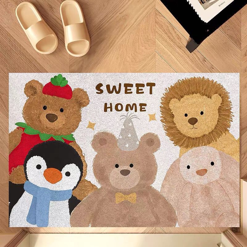 Fun Cartoon-Themed Welcome Mat Kalsten