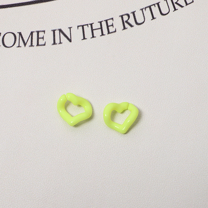 WoHeart-Shaped Decorative Earrings kalsten