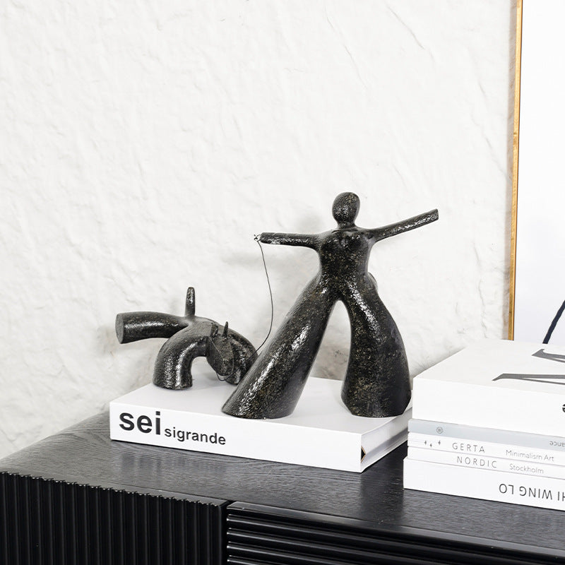 Abstract Decorative Playful Figurine