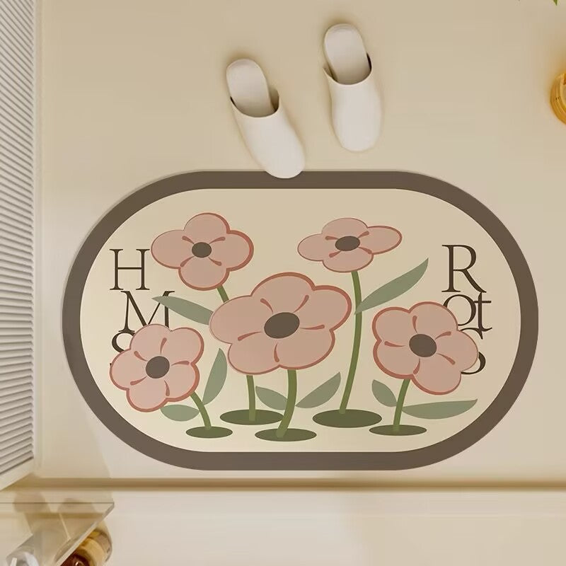 Charming Decorative Cloud-Shaped Floor Mat