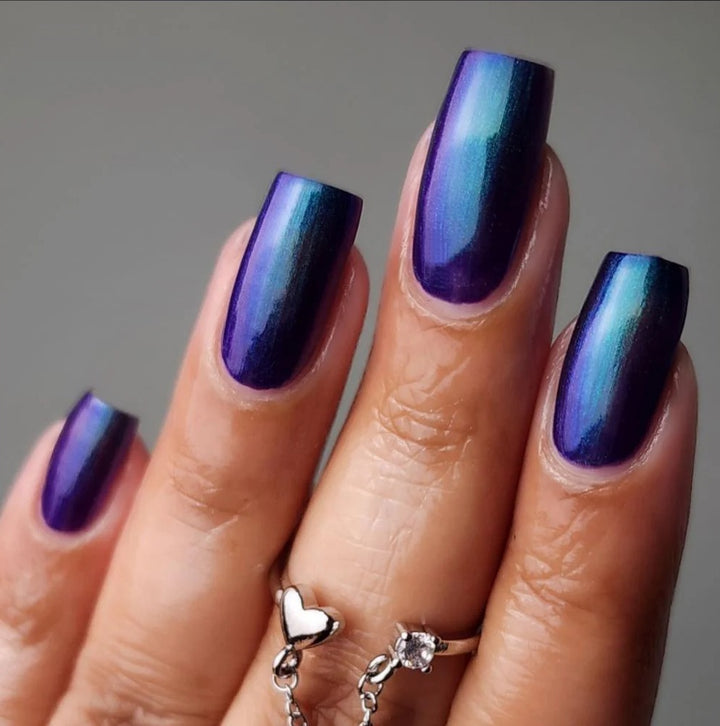 Glossy Gradient Press-On Nails Kalsten