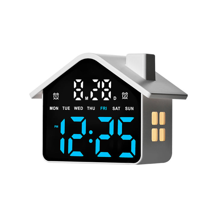 Digital Alarm Clock In Modern Home Design Kalsten