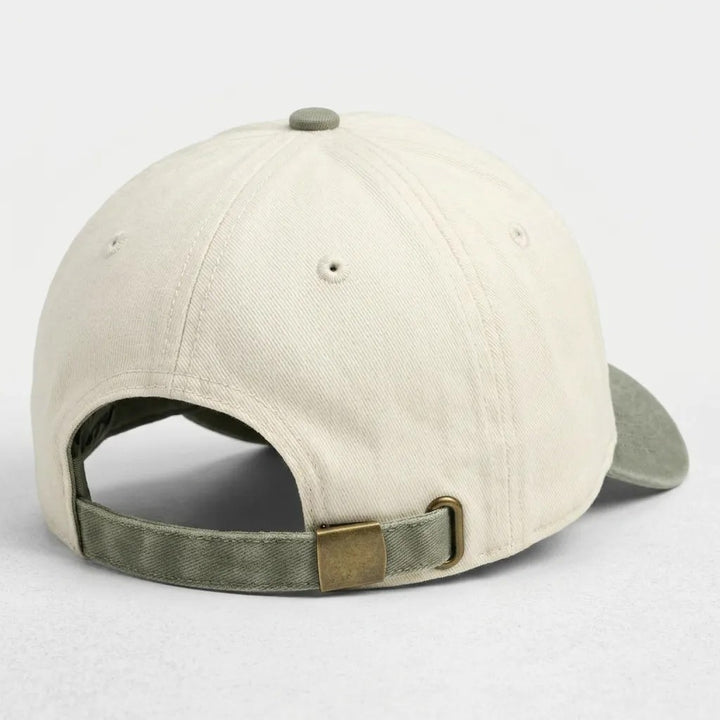 Ladies fashionable cotton cap with embroidered lettering Brehn