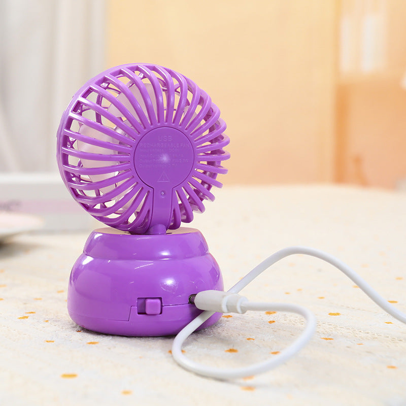 Women's Portable Table Fan in Creative Flower Design Kalsten
