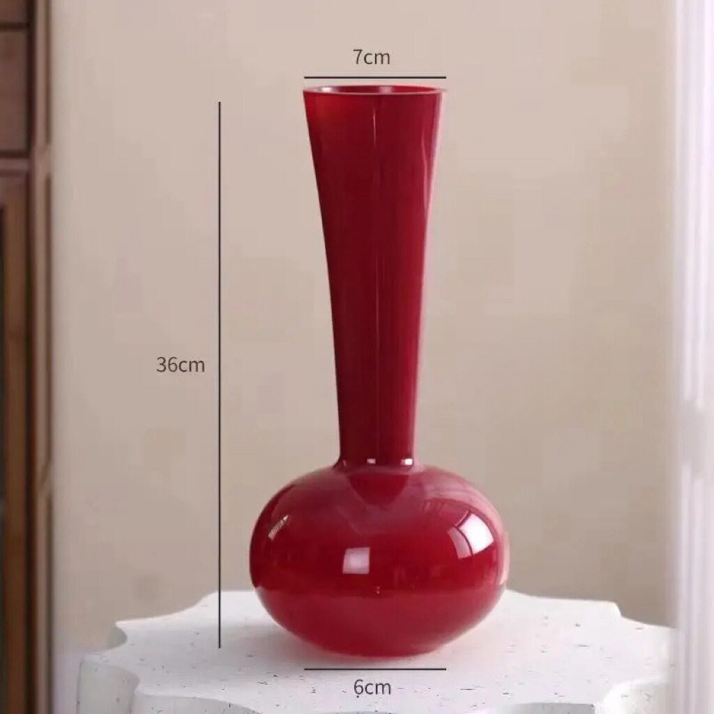 Decorative glass vase Kalsten