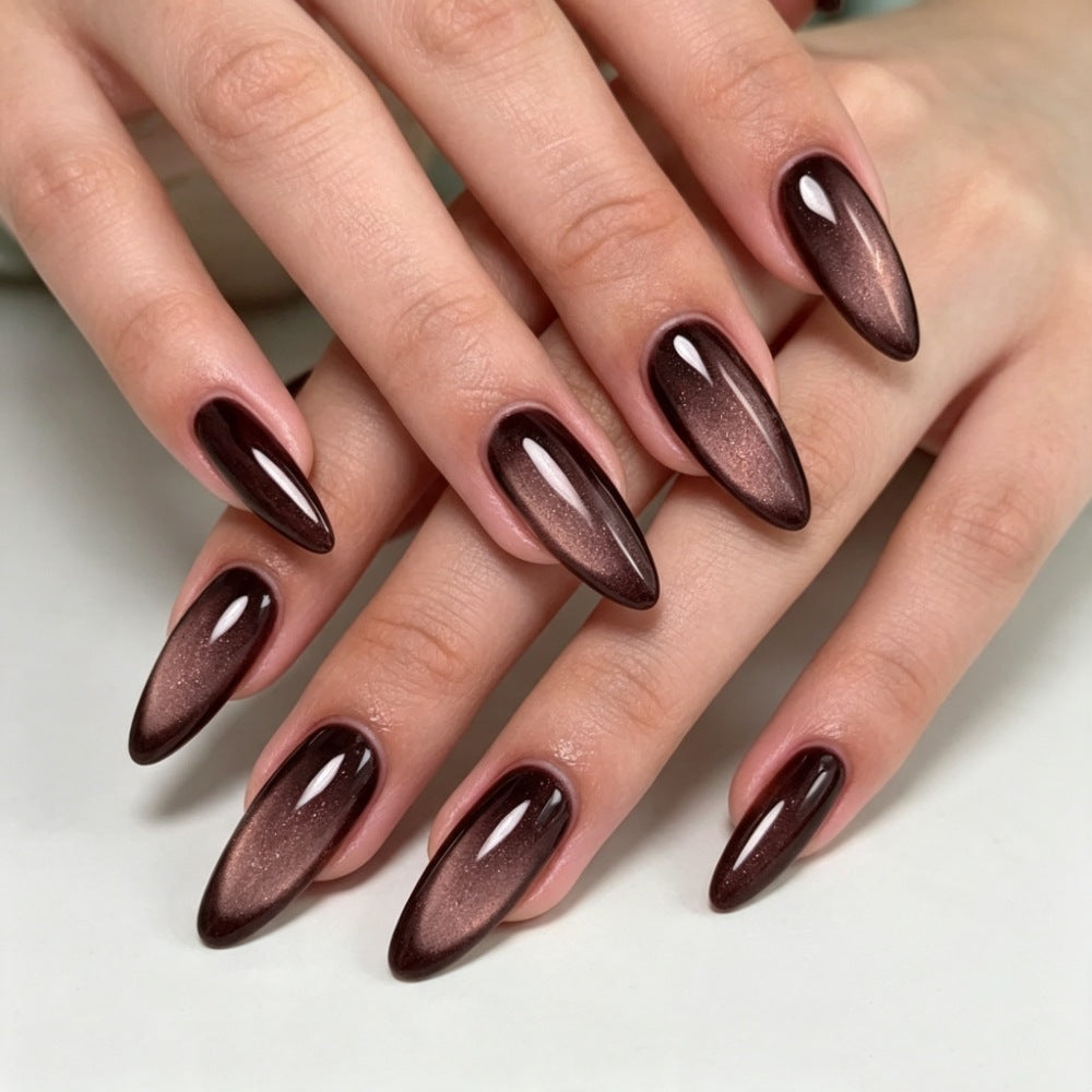 Stylish Ombre Effect Artificial Nails Kalsten