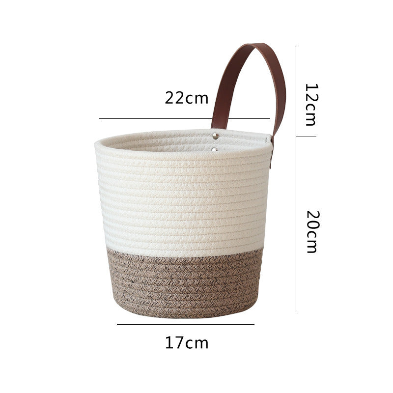 Handcrafted storage basket Kalsten