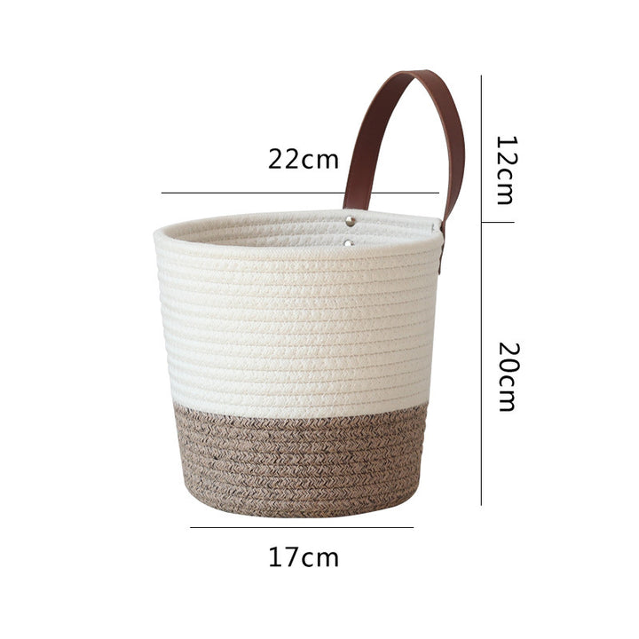 Handcrafted storage basket Kalsten